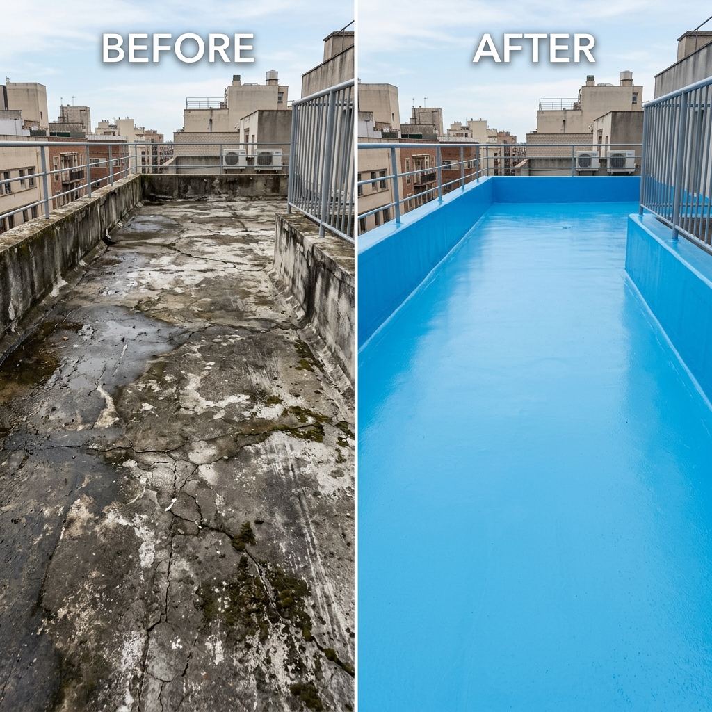 Terrace Roof Waterproofing